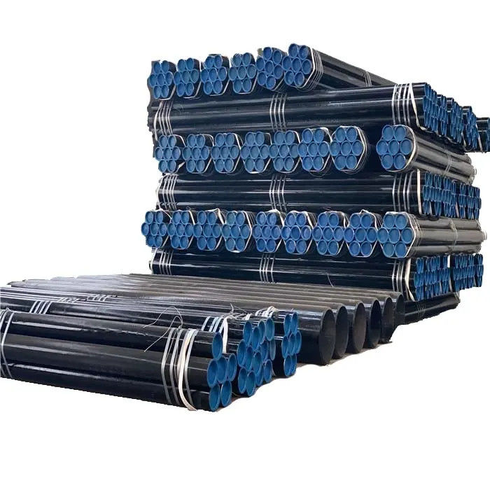 나열 40 매듭 없는 탄소 철강 파이프 Astm A106 Gr B Sch 40 A53 API 5L 등급 B X65 PSL1