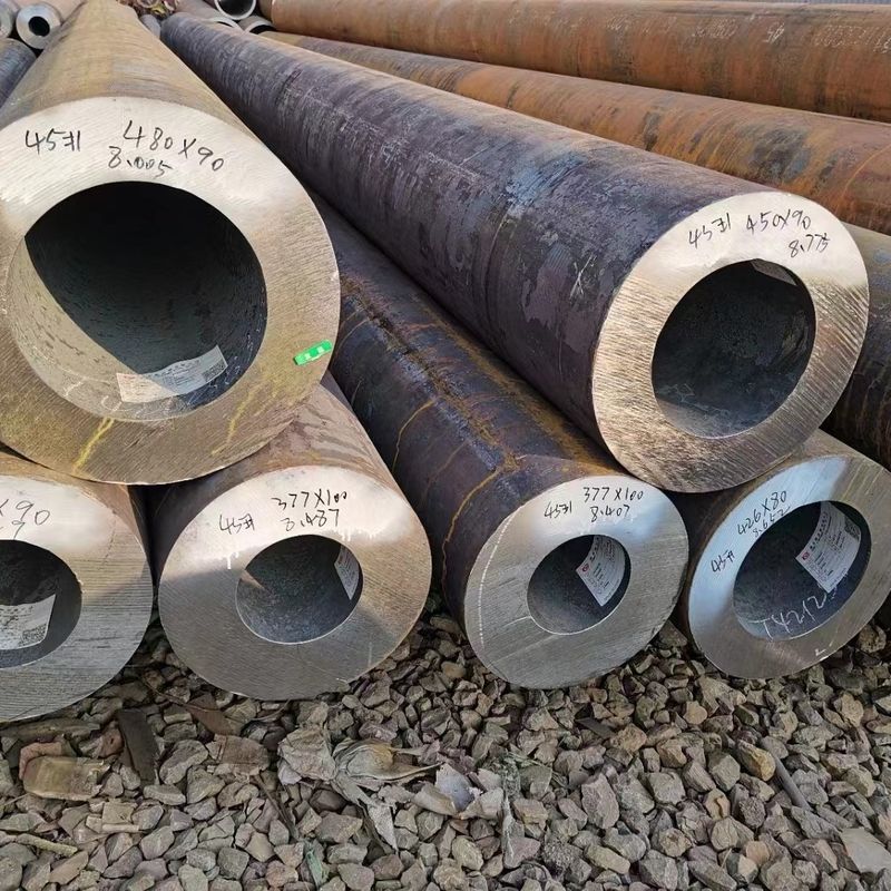 ASTM 금속 합금 꿰매지 않는 철강 튜브 DIN 중간 단단 12M 자동차 비 기름 API